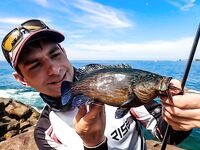 Унаватуна и Jungle Beach: рокфишинг со скал - воблеры и пилькеры