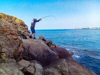 Унаватуна и Jungle Beach: рокфишинг со скал - воблеры и пилькеры