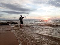 Унаватуна и Jungle Beach: рокфишинг со скал - воблеры и пилькеры