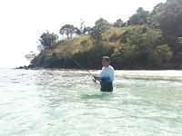 Пхи Пхи Дон, Лонг Бич: морская рыбалка с берега и джиг по кораллам