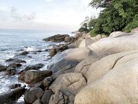 Karon пляж, прибой и сарган - береговой спиннинг