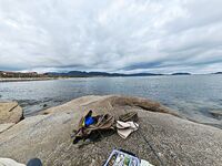 Рыбалка Ялонг Бей недалеко от Санья, Хайнань. Сети, волны и одна поклевка барракуды