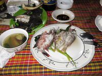 Пука Бич, Боракай - лодка, дрейф 10-15 м, коралловая мелочь и синниганг