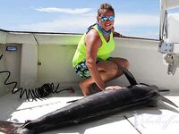 Пунта-Кана и женщины на борту: барракуды, спокойная волна и первый марлин