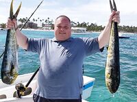 Пунта-Кана троллинг 4 часа: ваху, макрель и дорадо, около 50 кг улов