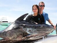 Пунта-Кана: Аня шла без страха, а океан вручил ей трофейчик???