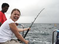 Таиланд, шторм и поверхностники: 7 тунцов с супругой в тяжёлых волнах