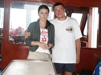 Таиланд, шторм и поверхностники: 7 тунцов с супругой в тяжёлых волнах