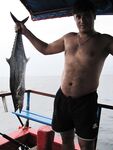Ко Тао, троллинг и якорная ловля, макрель и морская качка на волне