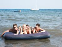 Алушта: вид с беседки у воды, продолжение отдыха и немного фото