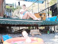 Алушта: вид с беседки у воды, продолжение отдыха и немного фото