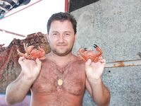 Алушта, ночной спиннинг: горбыль, морской дракон и жарка на гриле