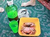 Алушта, ночной спиннинг: горбыль, морской дракон и жарка на гриле