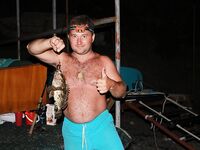 Алушта, ночной спиннинг: горбыль, морской дракон и жарка на гриле