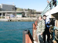 Сочи, конец преднерестового жора окуня у берега, окна капризные уже