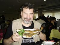 Пансионат Ивушка, Лоо: барабулька и бычок, ставрида на самодур с катера