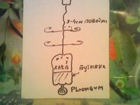 Анталия оснастка для камней - пробка поднимает крючки, леску не тянем