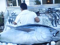 Морская рыбалка в Коньяалты на рассвете: старт сезона и тунец 140 кг