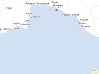 Анталия мелочь вечером, утром тряхнуло — зато море красивое