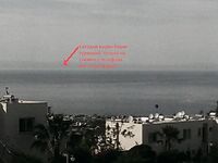 Мерсин на горизонте - шторм стихает, фото с телефона на память