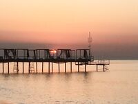 Анталийское побережье бомбарда и длинная подача — доброс до бровки