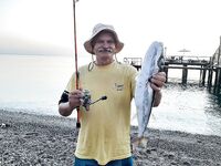 Анталия: ночные баллоны на стик 12.5 г, колебалка дала барракудёнка