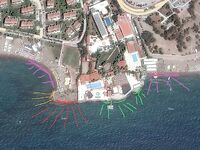 Алания, карта уловистых зон: пилькеры, сабики и силикон по цветам