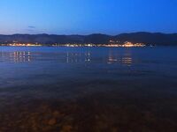 Новороссийск — вечерний карась, ночью скорпена: Power Isome и луна в Бухте