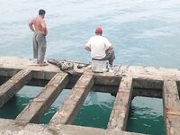 Чёрное море, Лермонтово: где ловить с берега и почему дальний заброс решает