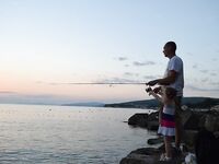 Дивноморское, Голубая Даль: скорпена на «рачка», ставридка на микроколебло