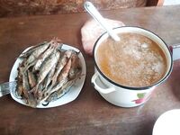 Чёрное море, короткая пауза между выходами: что попало на обед сегодня