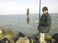 Керчь до строительства моста: лучшая рыбалка у открытой Екатерининской крепости