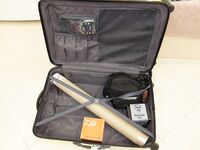 Сборы на море: тревелы в трубу, снастей много, на месте всё встаёт на рельсы