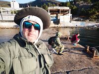 Судак: первый трофей сына с берега — счёт открыт