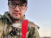 Новофёдоровка, пирс: морской дракон и ставрида, ночью — стрейч glow, к утру — самодур