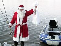 31 декабря по традиции — рыбалка: абхаз потянул волну, сарган ожил на час