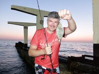 Адлер и Хоста ночью: скорпены, камни и нервный горбыль на тонком флюре