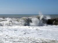 Головинка: штормы и сильная волна — по нулям, кефаль была на поплавок