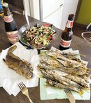 С 19 до 01:45 у буны: укоротил поводок, взял горбылёк и 33 ставридки на две снасти