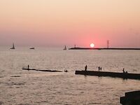 Морская рыбалка в Геленджике — рассветный сарган, ветер к восьми и уход