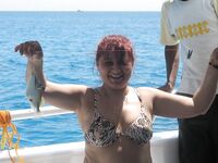 Египетская вылазка: красивая яхта, но снасти «совок» и мелко — трофей не случился