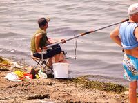 Открытие пресноводного сезона на Мандре: судак, карп и приз от «Морских волков»