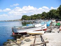 Жаркое море и слабая рыбалка у Дюни-Алепу: 15 платерин с сыном и муха на Тундже