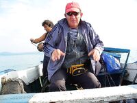 Бургасский залив в туман: открытая вода без рыбы, длинный самодур не спас