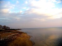 Последние дни «цыганского лета»: тёплая вода, пустой пляж и бешеный пеленгас