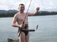 Пхукет — морская змея на крючке, леску отрезали без споров