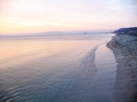 Раннее утро у моря — короткий выход к кромке воды