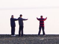 Несебър зимой — тишина по катрану и калкану, вода вкусная