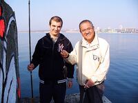 Цветение планктона, море бурое — ушёл на реку за костуром