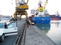 Порт Бургас 22.04.2007 — короткая отметка по выходу